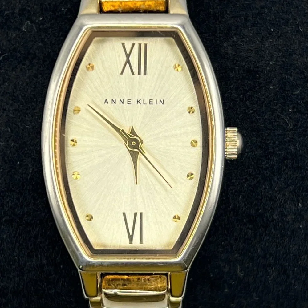Anne Klein Ladies Gold Tones Watch Working